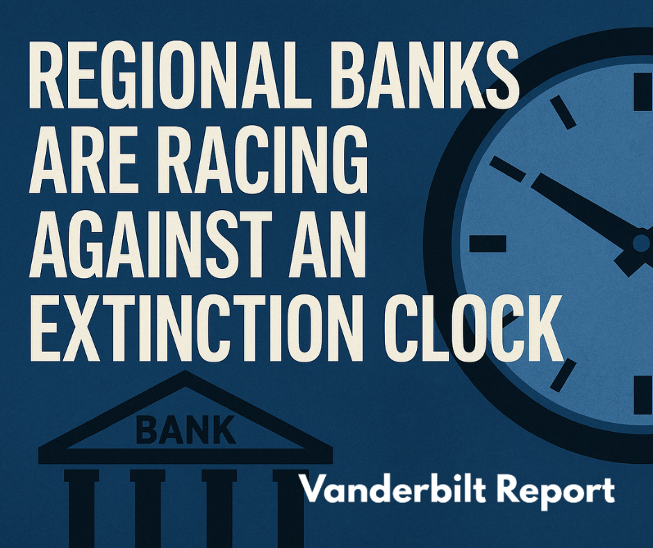 Regional Banks Are Racing Against An Extinction Clock