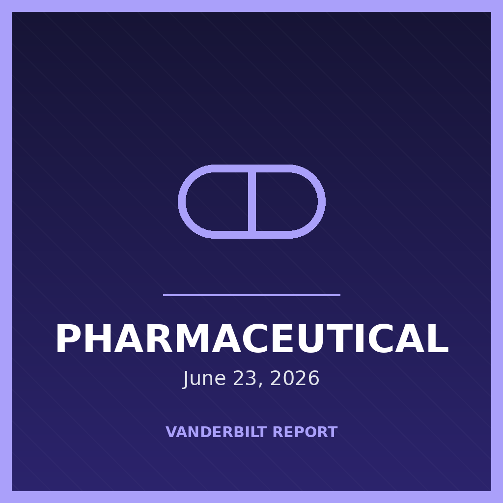 Pharmaceutical News Today: FDA Wins, Big M&A, and a New Era of Drug Pricing